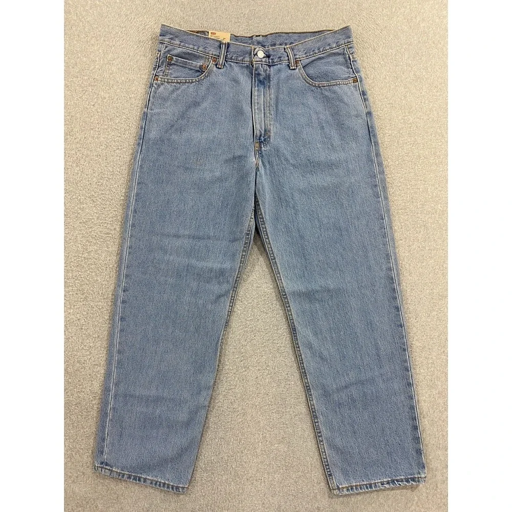 Levi's 550 Relaxed Tappered‎ Fit Jeans Mens 36X30 Blue Denim Classic 100% Cotton